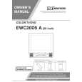 EMERSON EWC20D5A Instrukcja Obsługi