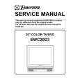 EMERSON EWC20D3 Instrukcja Serwisowa