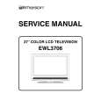 EMERSON EWL3706 Instrukcja Serwisowa